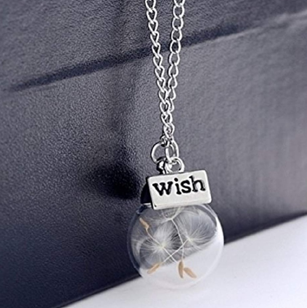 Dandelion - Make a wish - Necklace!